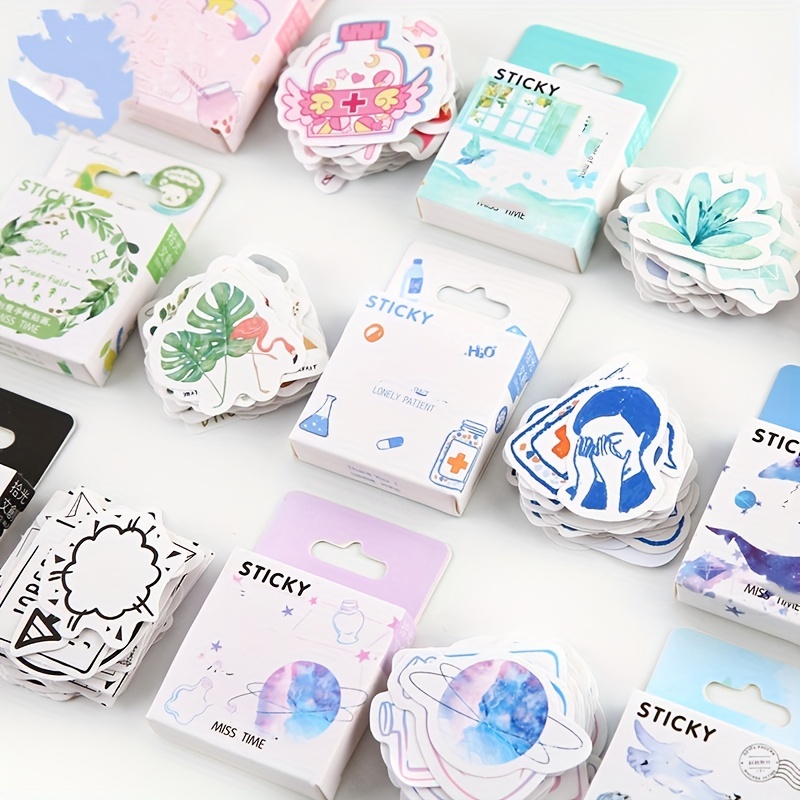 Creative Cartoon Cute Stickers For Scrapbooking Diy - Temu