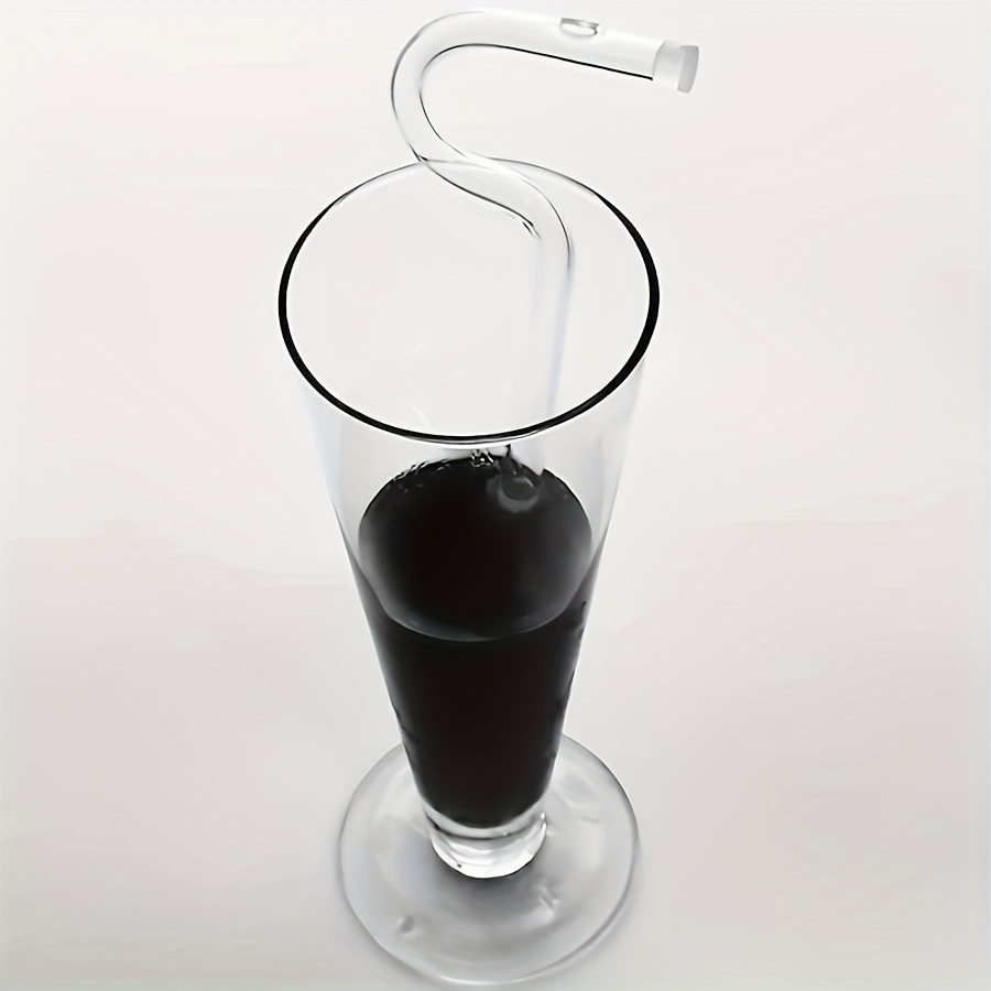 Reusable Glass Drinking Straw - Anti-wrinkle Design For Engaging Lips  Horizontally - - Temu Germany