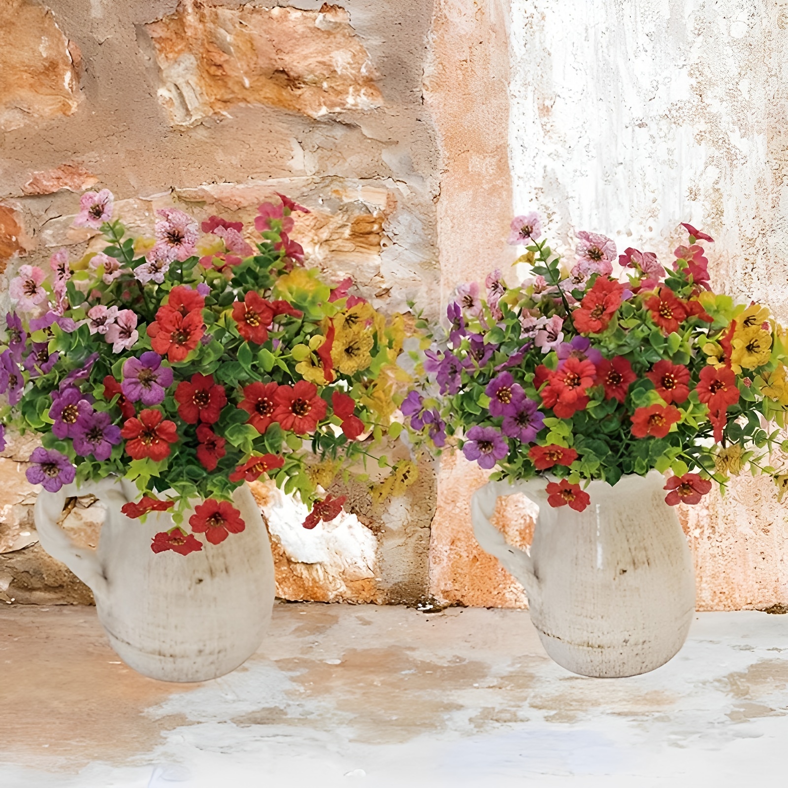 6pcs, Fiori Viole Artificiali, Resistenti Raggi Uv Esterni, Non  Sbiadiscono, Fiori Finti Interni, Piante Appendere Allesterno, Giardino,  Patio, Veranda, Finestra, Casa, Matrimonio, Casa Colonica, Decorazione -  Casa E Cucina - Temu Italy