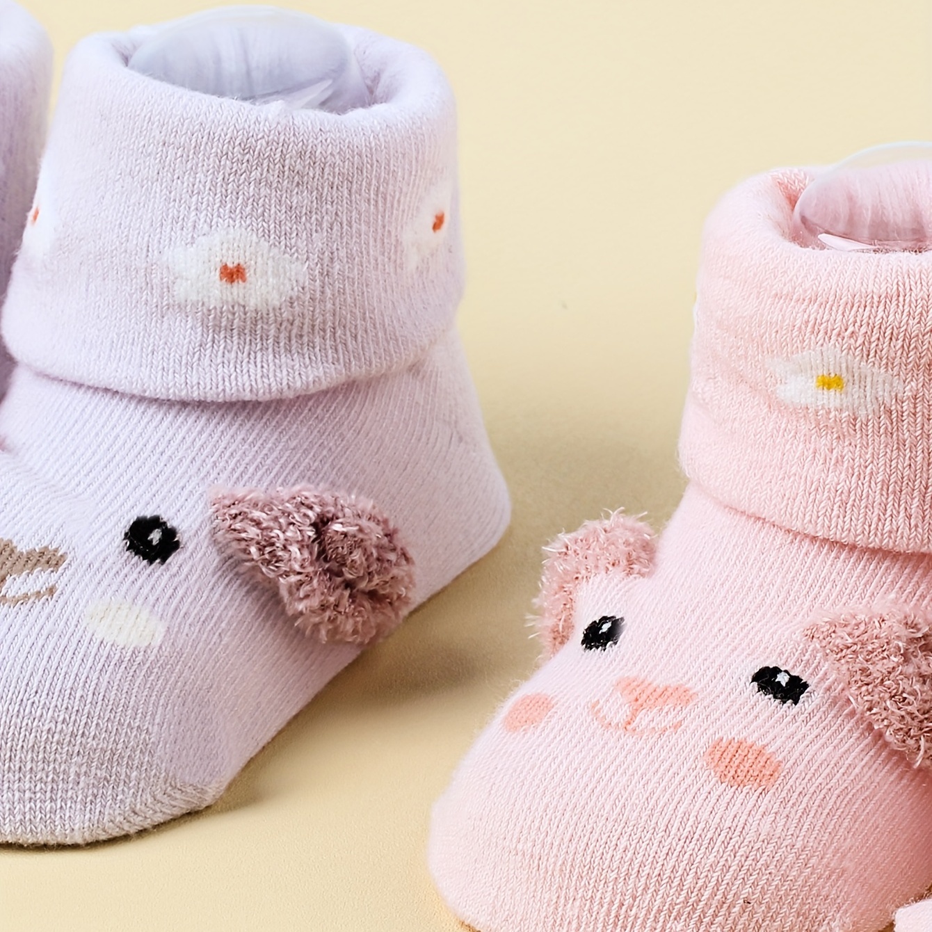 Acheter Chaussettes antidérapantes en coton pour bébé fille, jolies  chaussettes de dessin animé pour nouveau-né, accessoires pour enfants