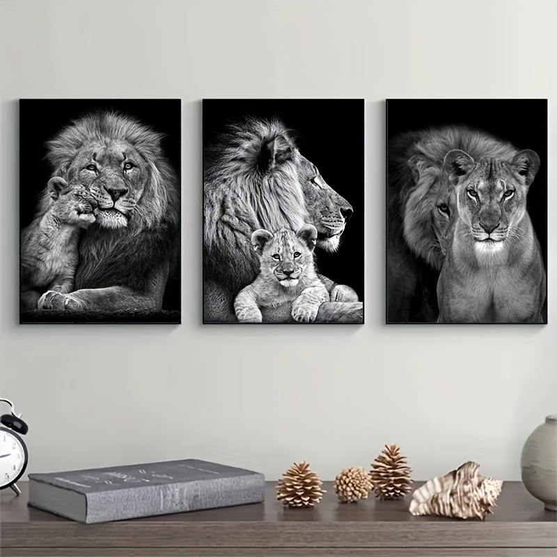 Lion Wall Art  Paintings, Drawings & Photograph Art Prints