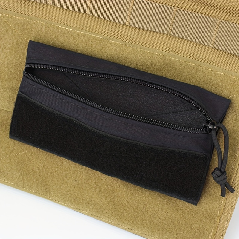 Pochette De Boîte À Outils Edc Avec Panneau À Boucle Pour Gilet Tactique,  Plate-forme De Poitrine, 1 Pièce - Sports Et Activités D'extérieur - Temu