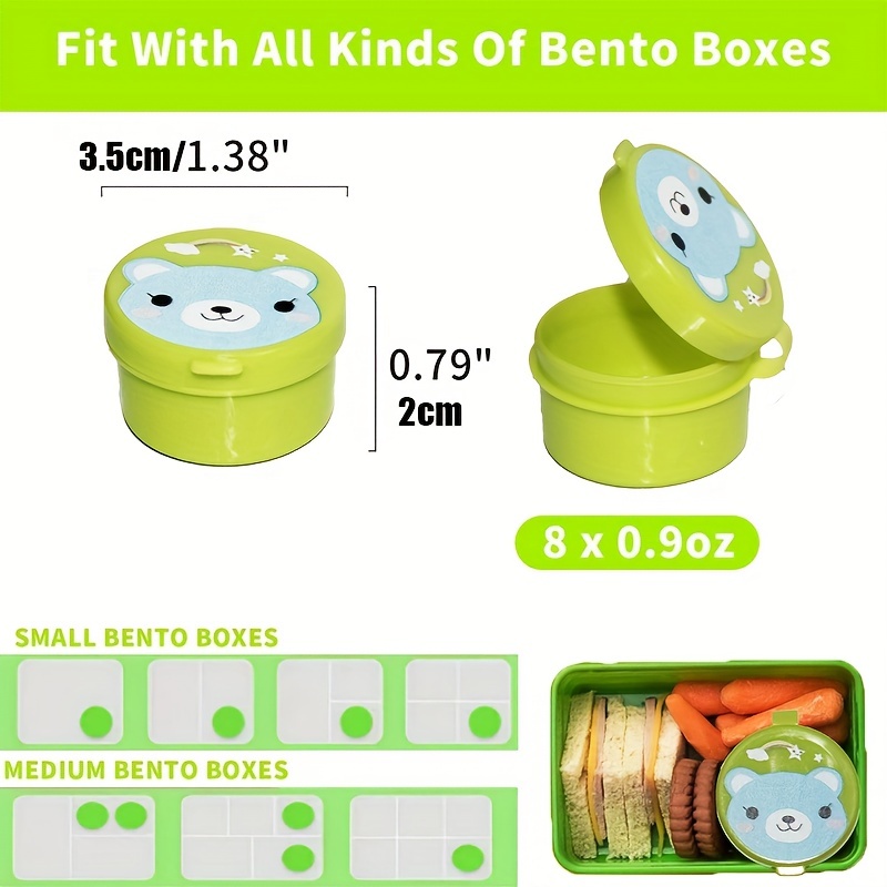 Japanese Bento Condiment Mayo Cup Set of 2 Panda for Bear and pand