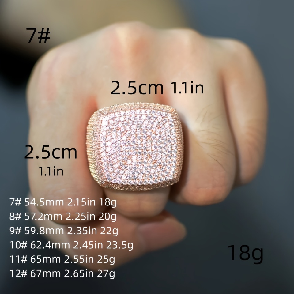 Cubic zirconia hip hot sale hop jewelry