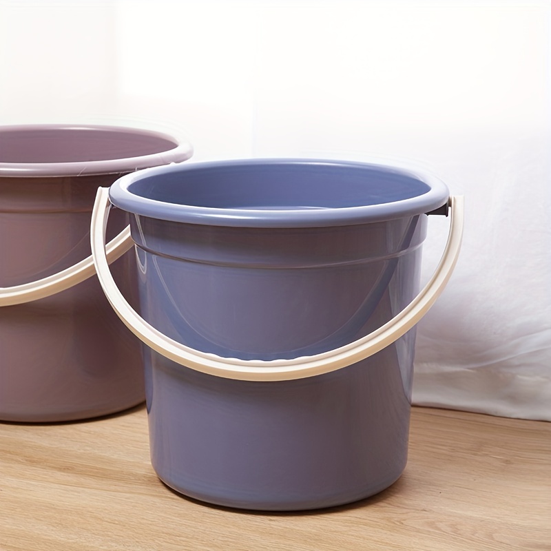 Laundry Bucket With Lid Portable Large Washing Bucket Seatable