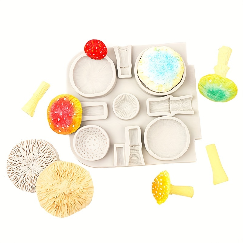 Silicone Mold Simulation Mushroom Chocolate Cake Decoration - Temu