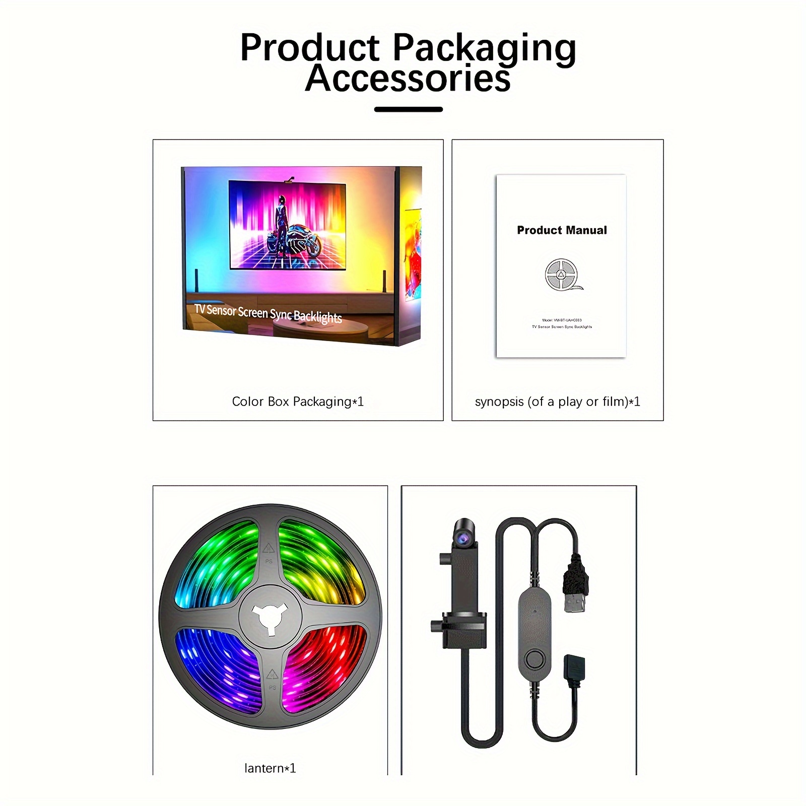 Tv Led Backlight With Ar Sensor Camera Music Sync Application