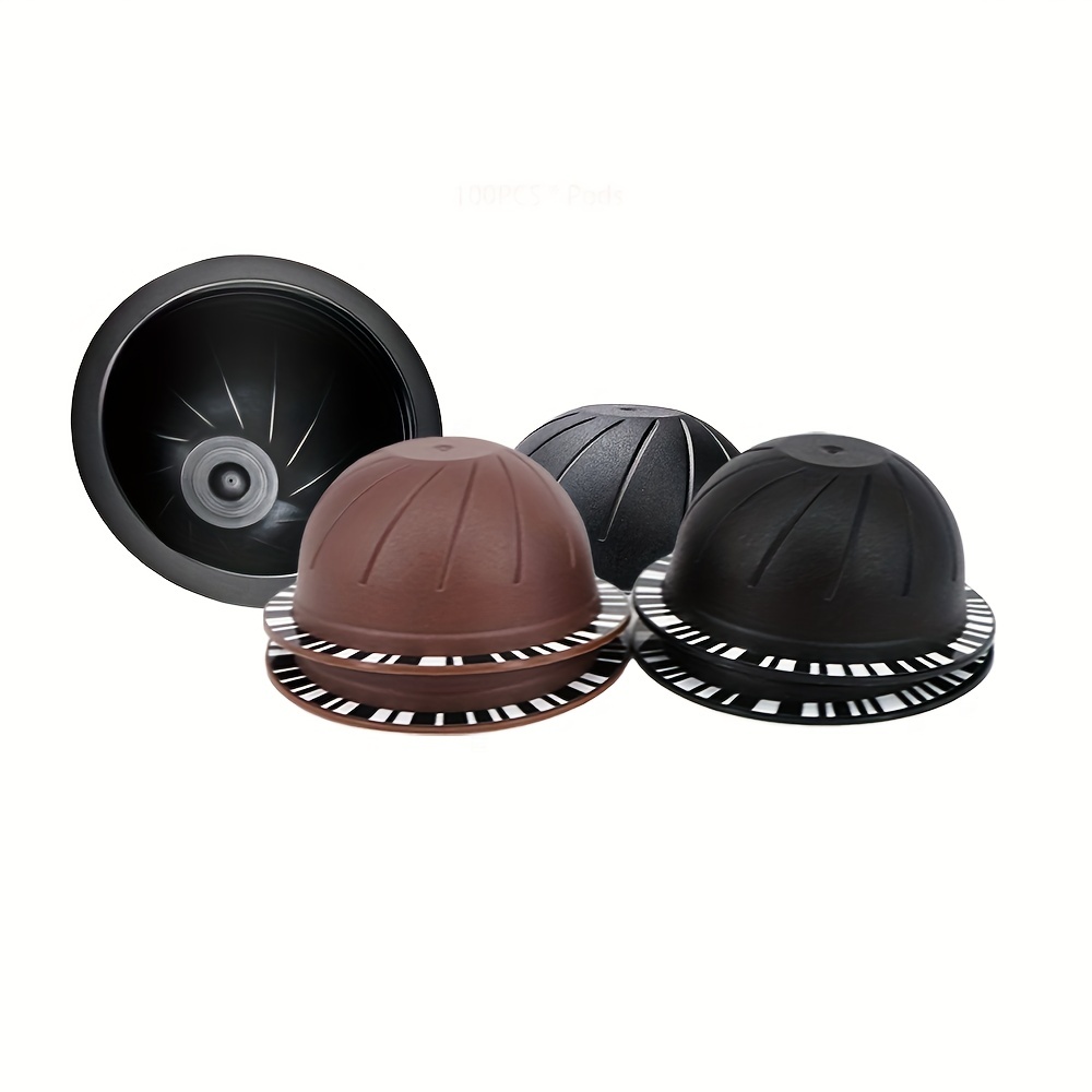  Reusable Vertuo Pods(5Pcs), Replacement Refillable Coffee  Capsules for Vertuoline and Vertuo Pod, 230 mL Coffee Pods for Nespresso  Vertuo Series, with 2 Pcs Reusable Silicone Lids, Scoop, Brush: Home &  Kitchen