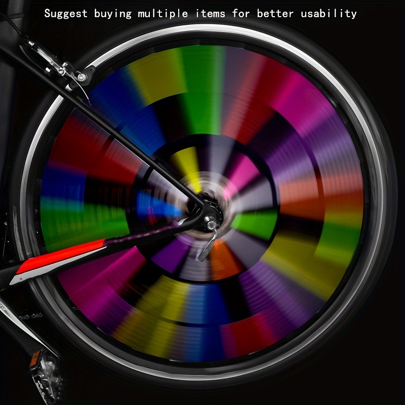 12pcs bike reflective strips high visibility reflective tape