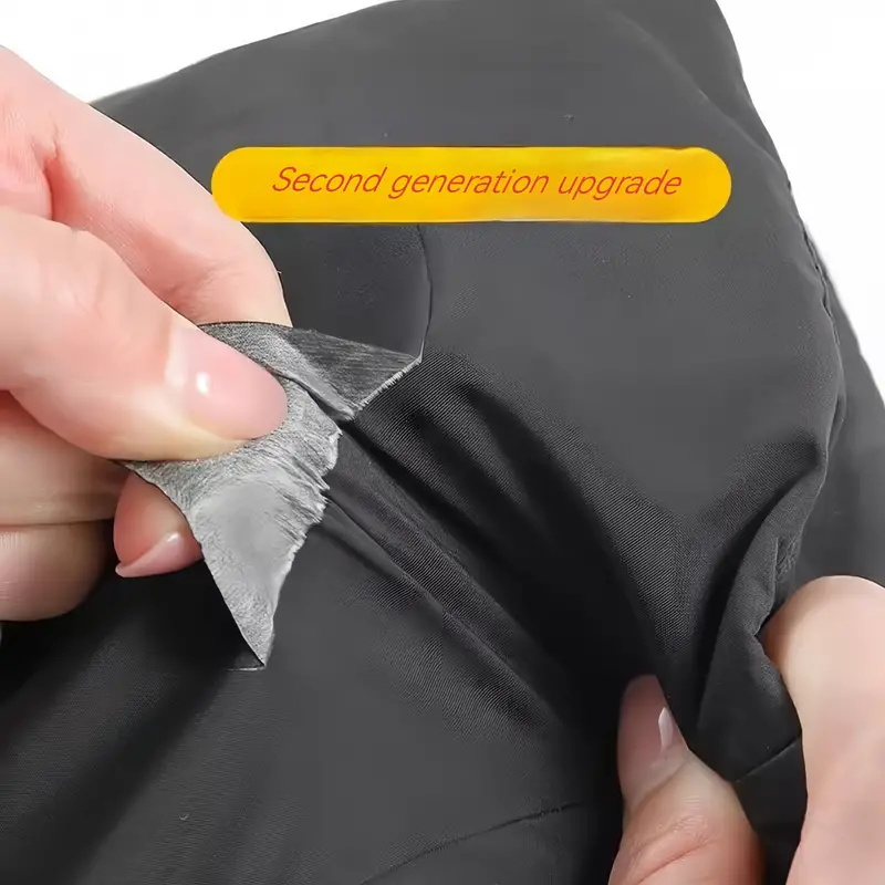 Applique Patch Black Down Jacket Patch Sticker Repair - Temu
