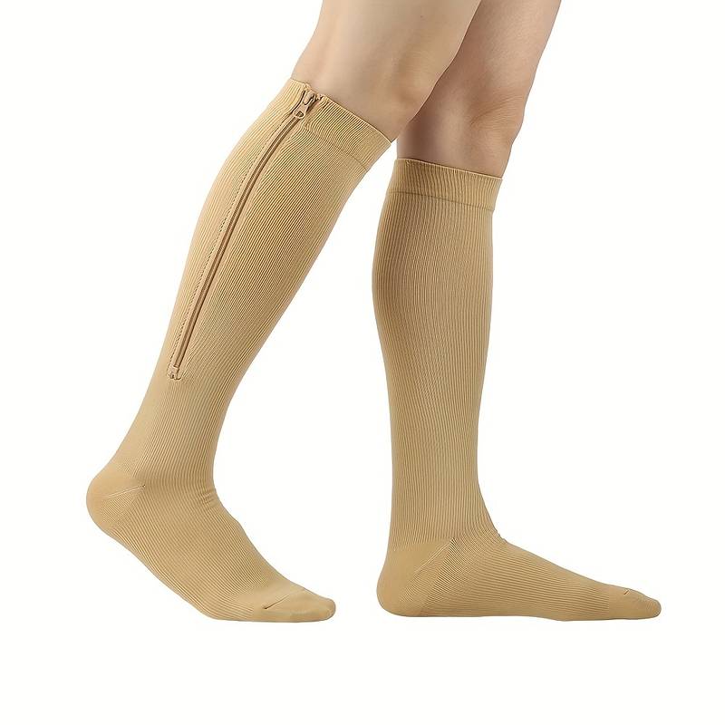 6 Pairs Copper Compression Socks For Men & Women – 20-30mmHg Graduated, S/M-XXL, Black