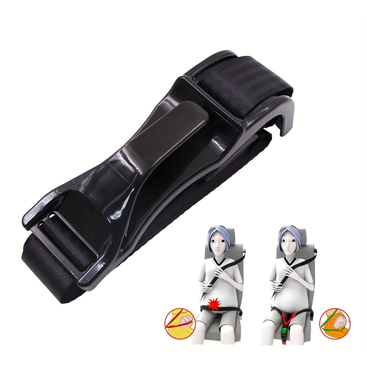 Maternity Seat Belt with Anti-Abdominal Compression