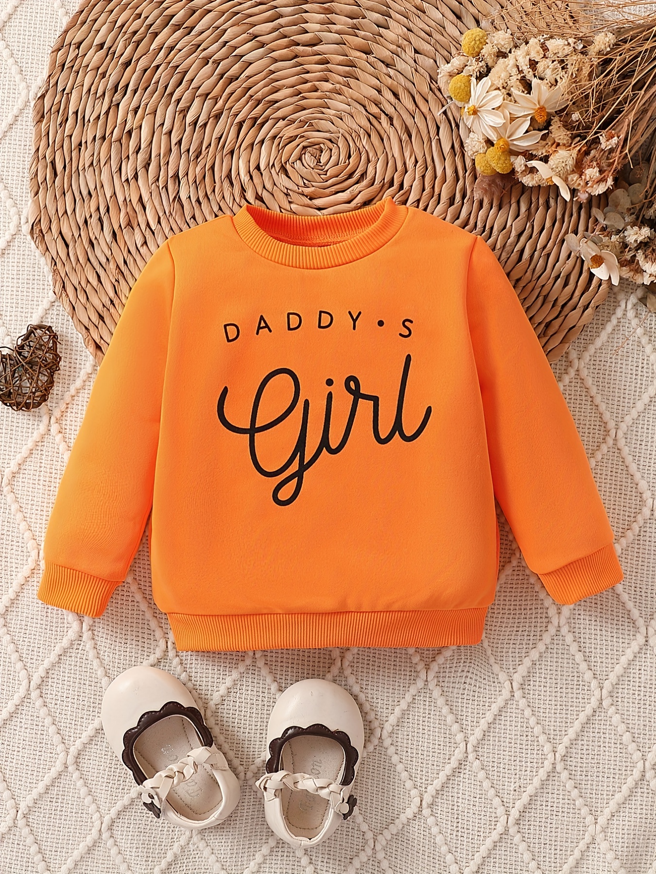 Toddler hotsell orange sweatshirt