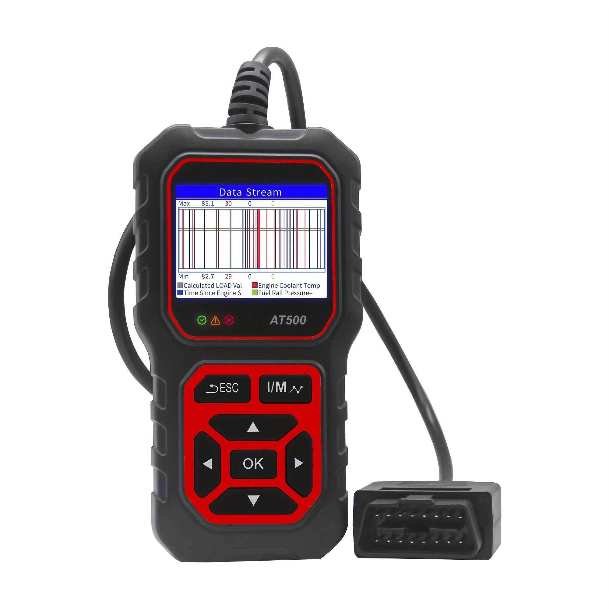 Car Code Reader Obd2 Car Code Scanner Voltage Tester Engine Temu