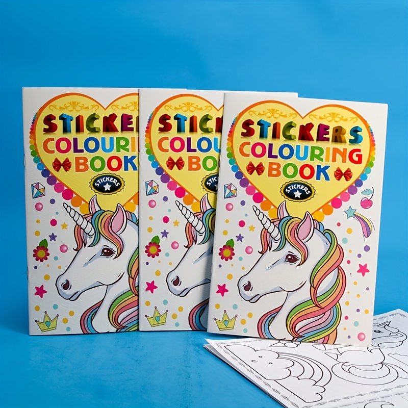 Unicornio Libro para Colorear : 4-8 años - Libro de colorear para
