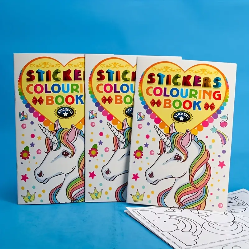 Bulk Unicorn Coloring Books For Kids Ages 4-8, 2-4, 8-12, Small