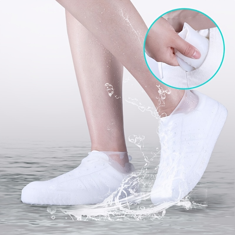 Waterproof Shoes Cover Non slip Reusable Rain Snow Boots - Temu