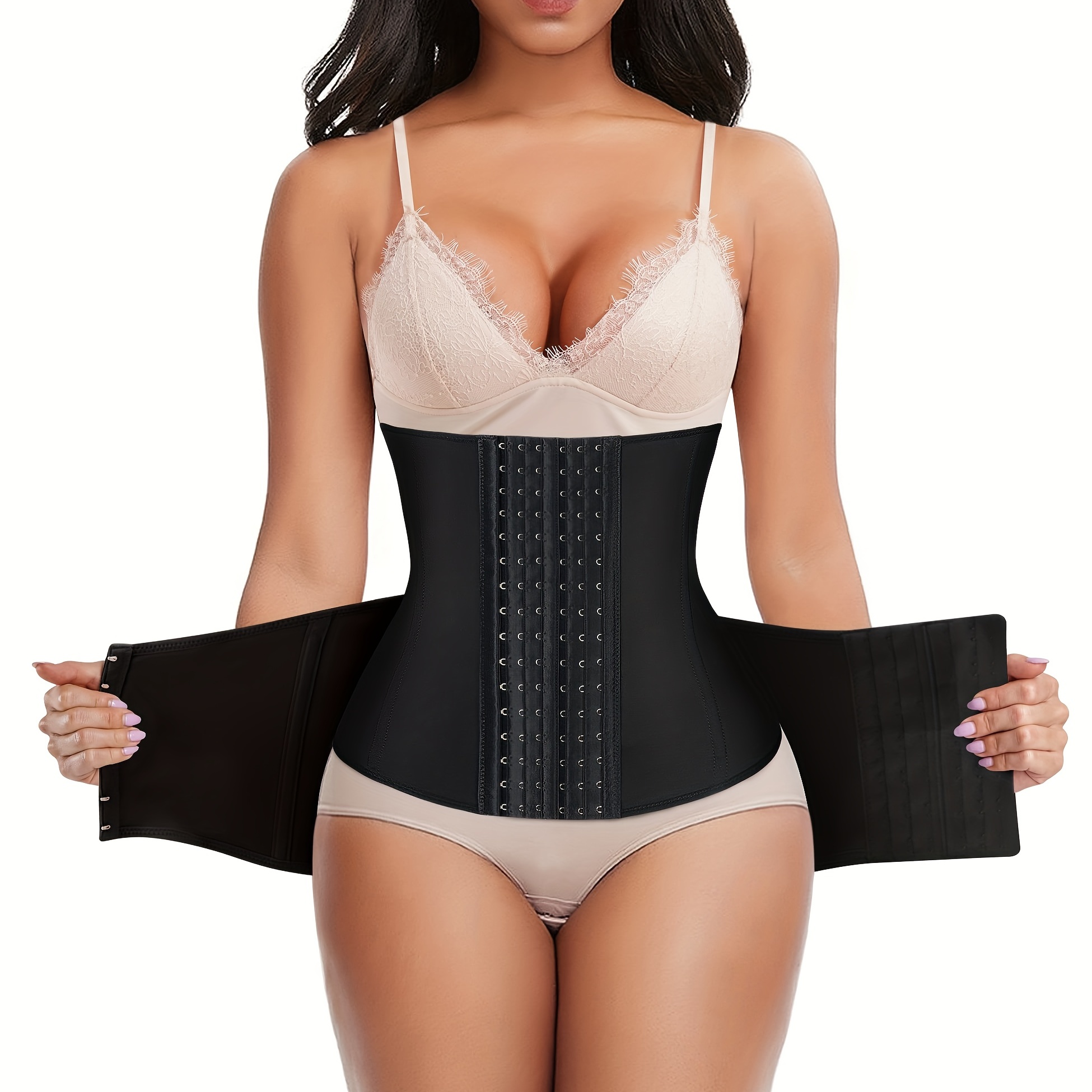 Postpartum Support Belly Band Waist Trainer Corset Girdle Support Recovery Belly  Wrap Body Shaper Waist Trimmer Belt-Postpartum Shapewear 