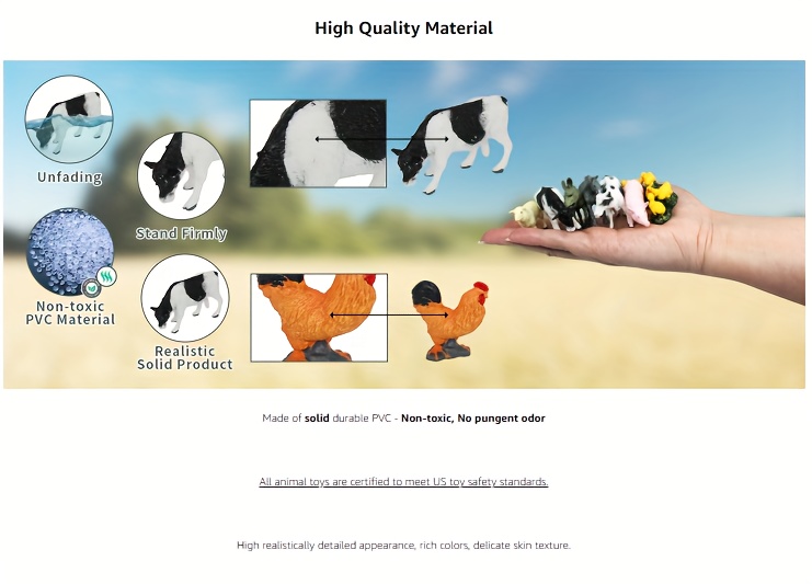 Non toxic best sale animal figurines