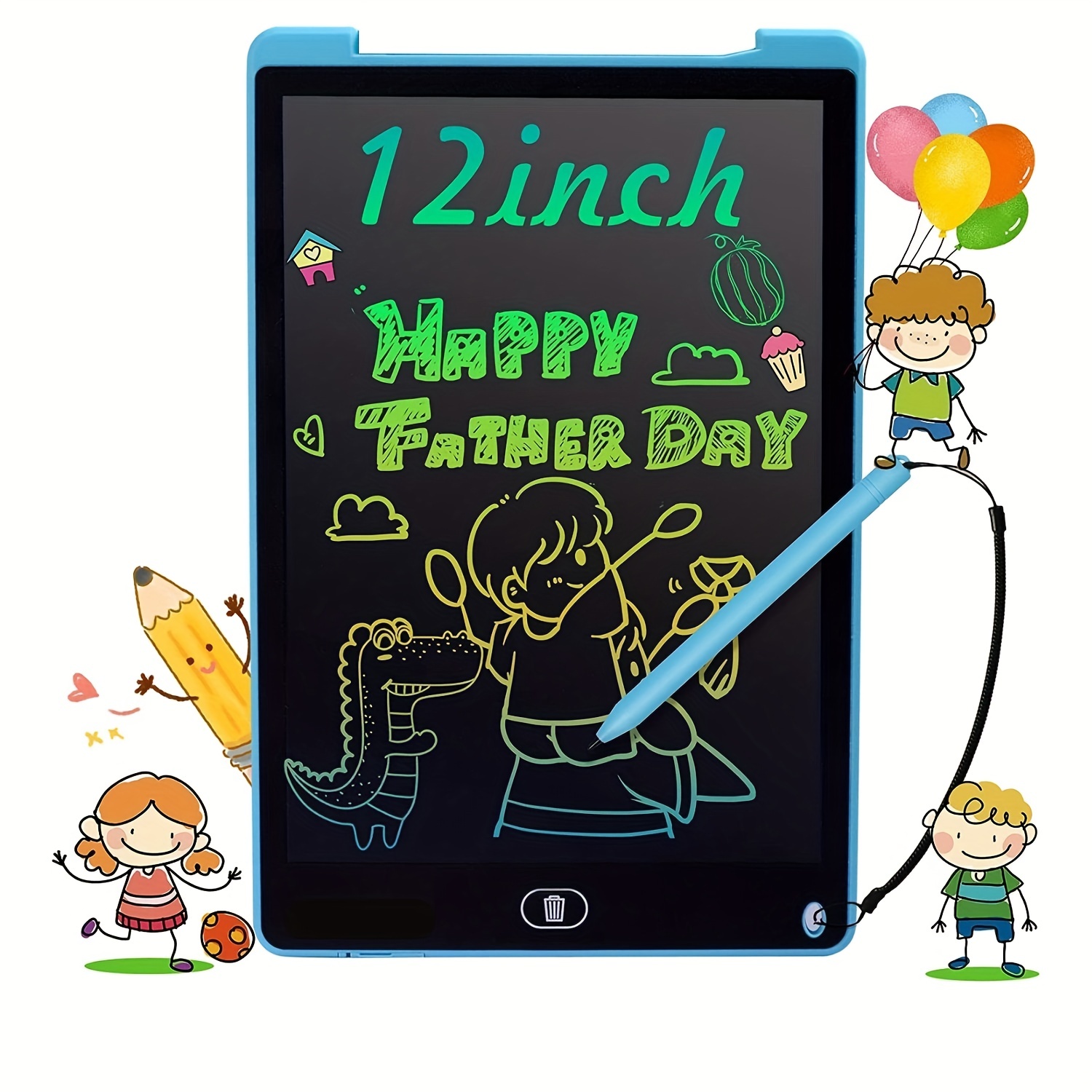 Lcd Writing Tablet For Kids Doodle Board Drawing Tablet - Temu