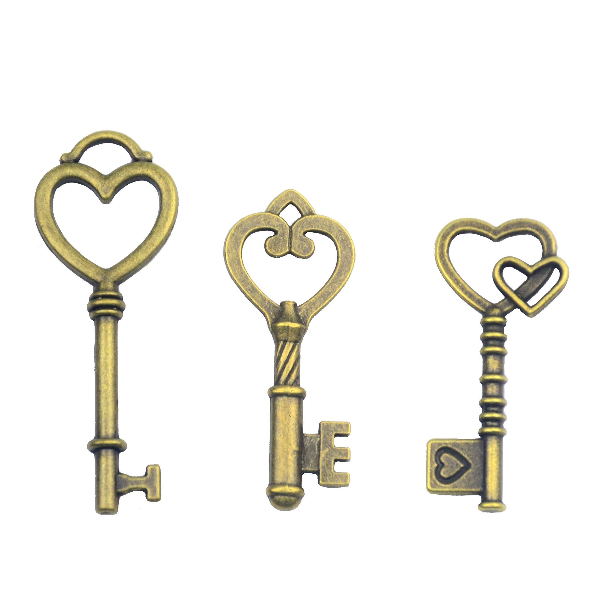 Rustic Antique Skeleton Keys For Wedding And Party - Temu