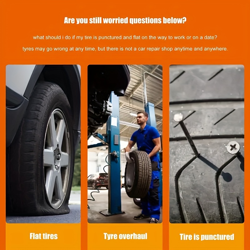 20g Zhanlida 480S Black Auto Tire Repair Glue Sealer Super Caulk Car Rubber  Outer Tire Wall Cracks Lateral Fix