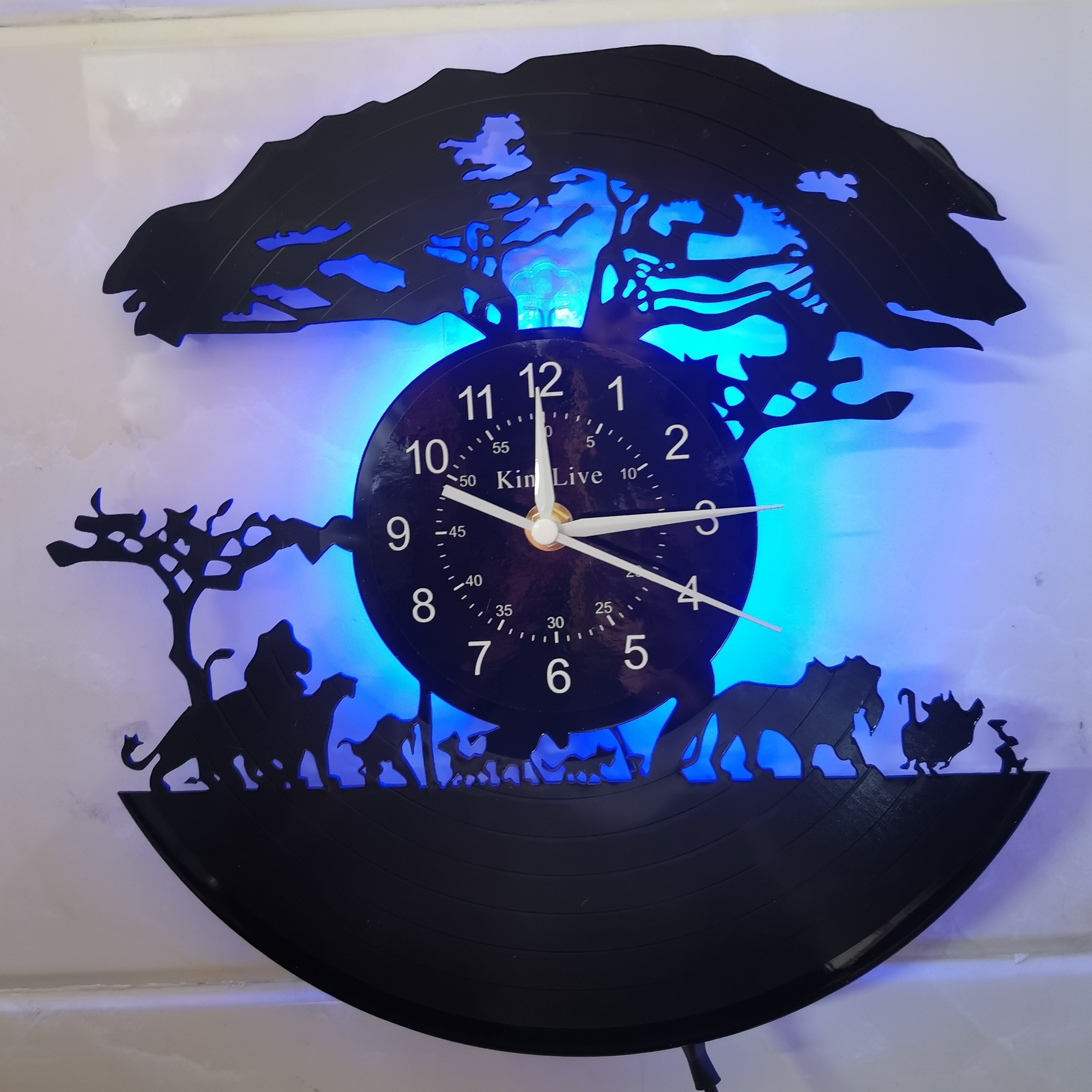 Kids Clock - Whale Pendulum Clock for Children - Ocean Animals