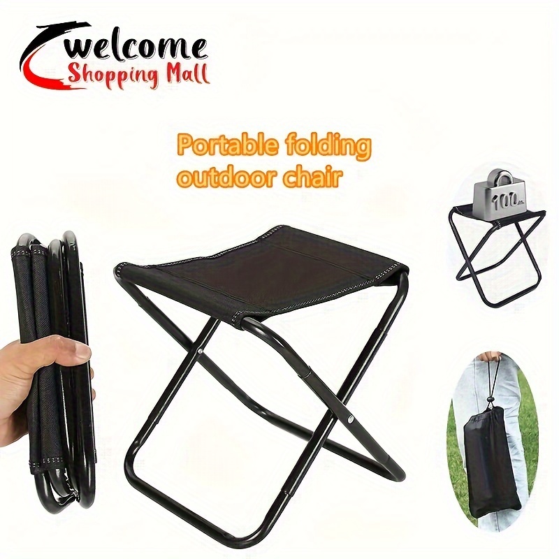 Portable Folding Mini Stool Folding Durable Stool - Temu