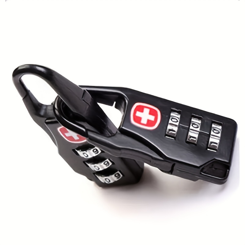 Travel Luggage Combination Lock For Zipper Bag,mini Lock Alloy