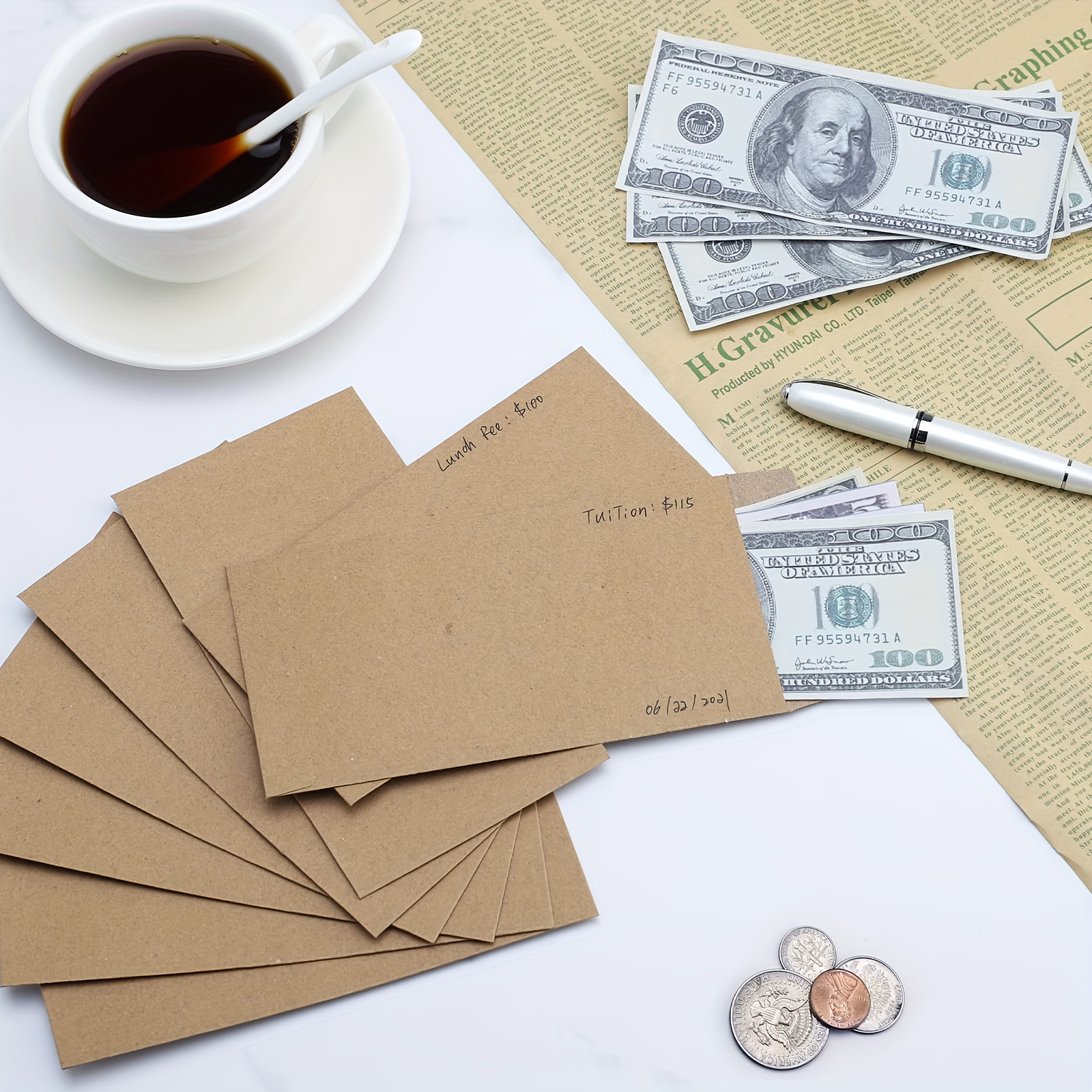 Coin Envelopes  Money Envelopes