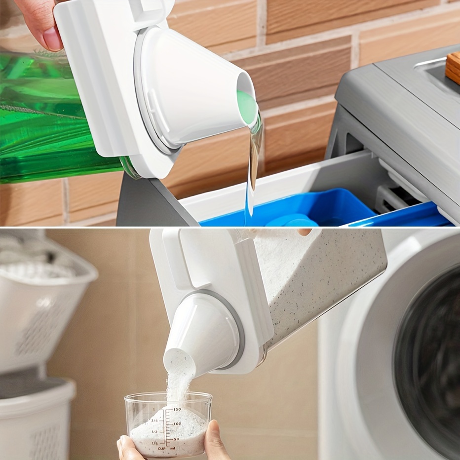 Refillable Laundry Detergent Dispenser Liquid Or Powder Detergent