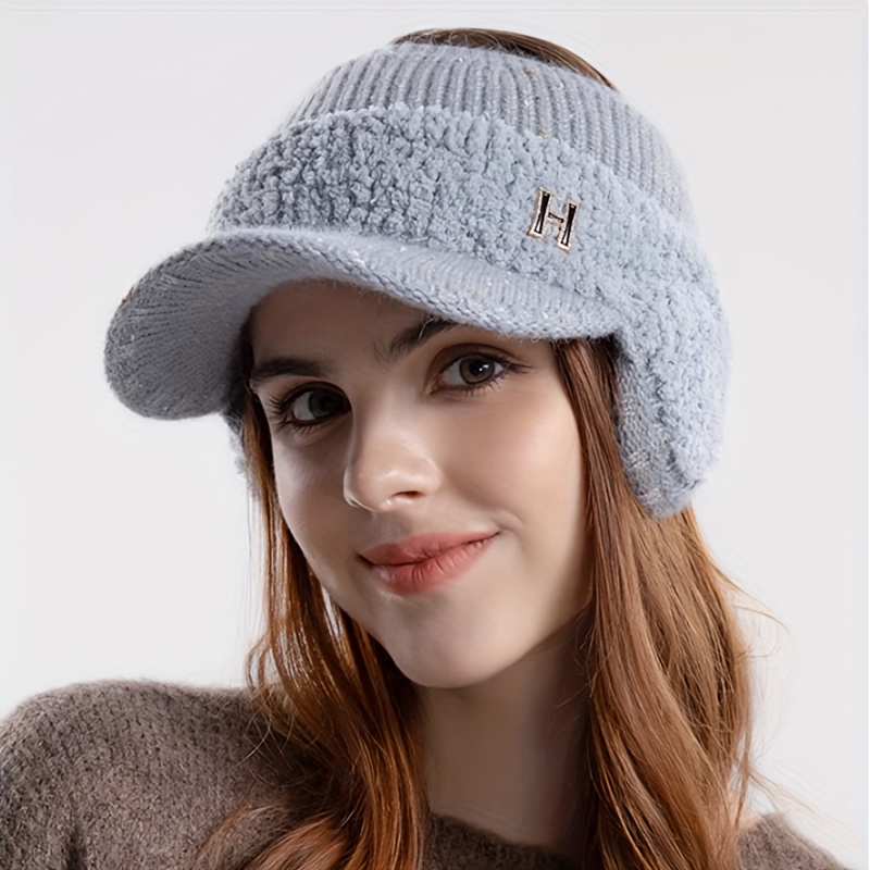 Gorro de lana para Mujer de estilo clásico y colores lisos. B2B Luarca