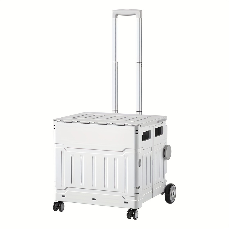 Foldable Utility Cart With Wheels Portable Heavy Duty - Temu