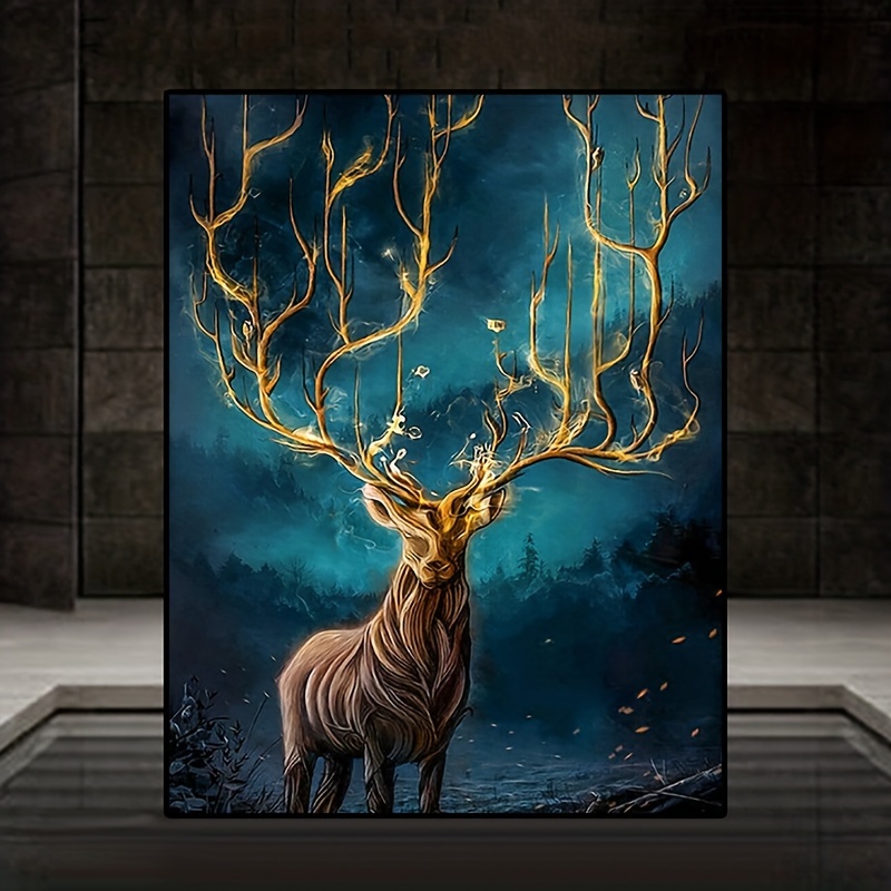 5d Diamond Painting Kits For Adults Diy Deer Diamond Art Set - Temu