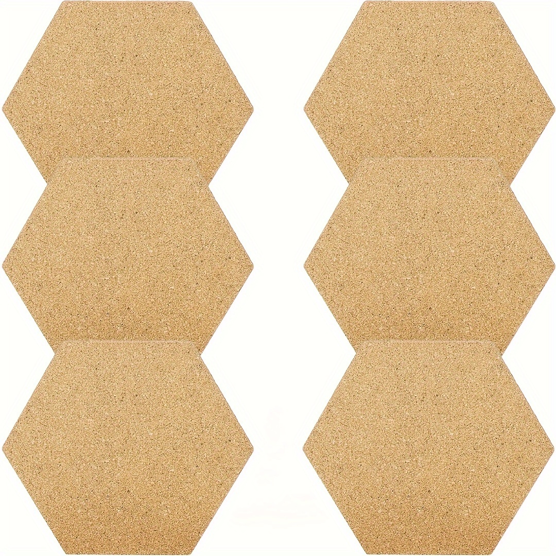 x  Large Size Creative Hexagonal Self adhesive Cork - Temu United Arab  Emirates