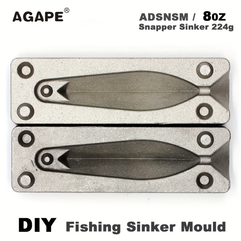 Diy Carp Fishing Tackle Snapper Sinker Mould Adsns - Temu