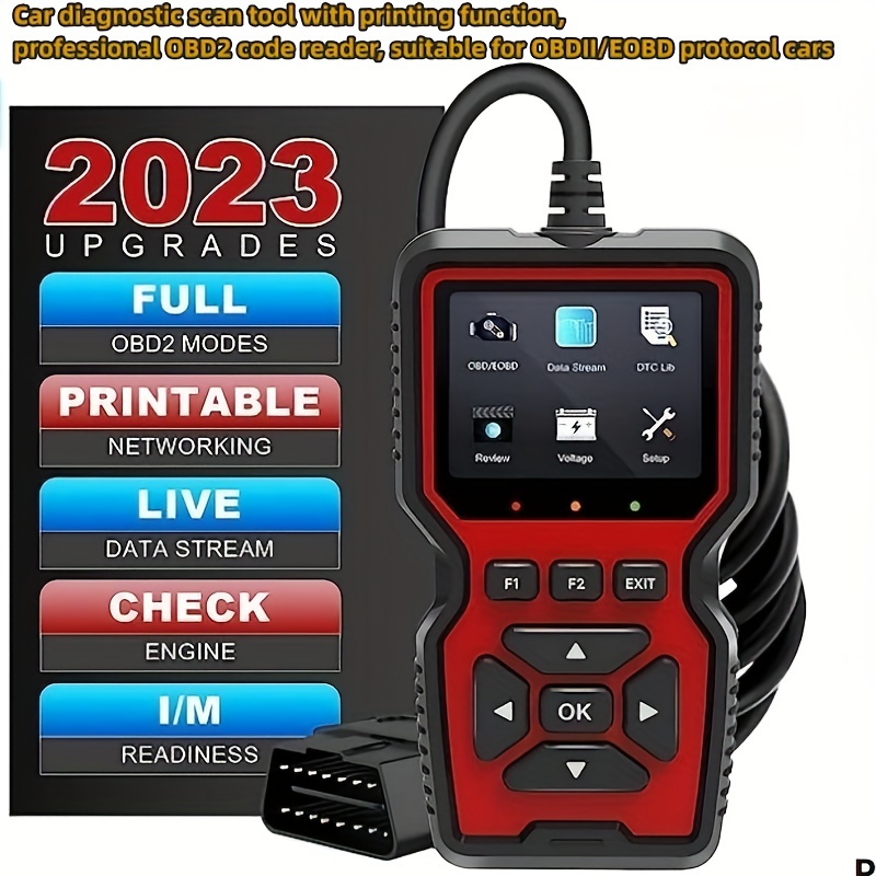 Obd2 Scanner Auto Check Car Engine Clear Fault Code Reader - Temu