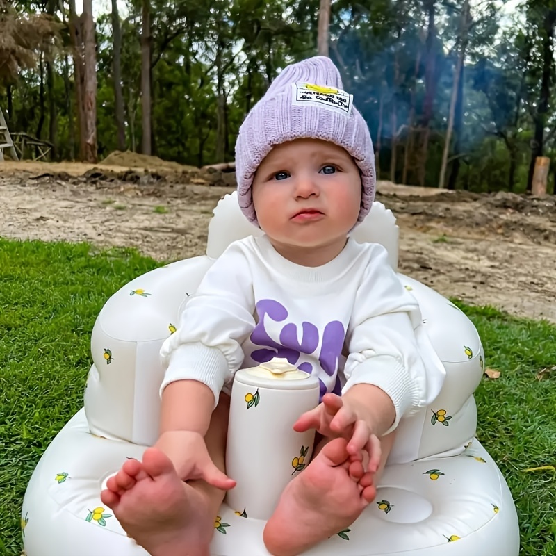 Bebé inflable Sofá Bebé Silla de aprendizaje Silla de comedor