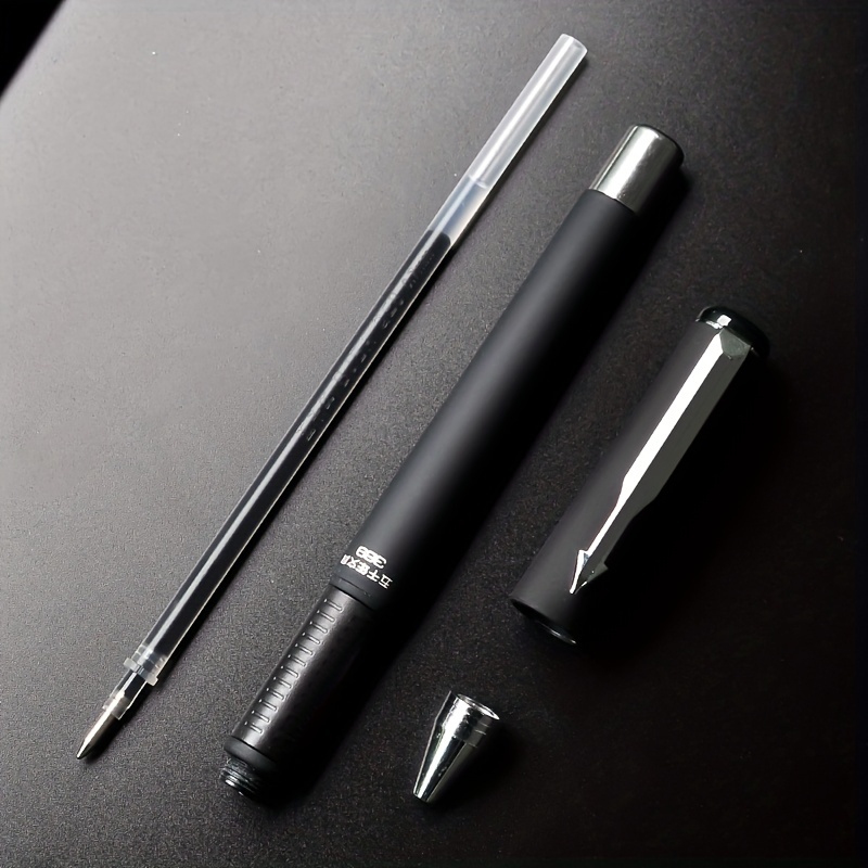 Rollerball Pen Bullet Tip 0.7mm 12 Pcs Titanium Steel Ballpoint Pen