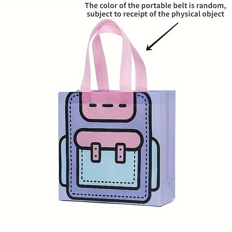 Portable Non woven Bag Three dimensional Snack Bag - Temu