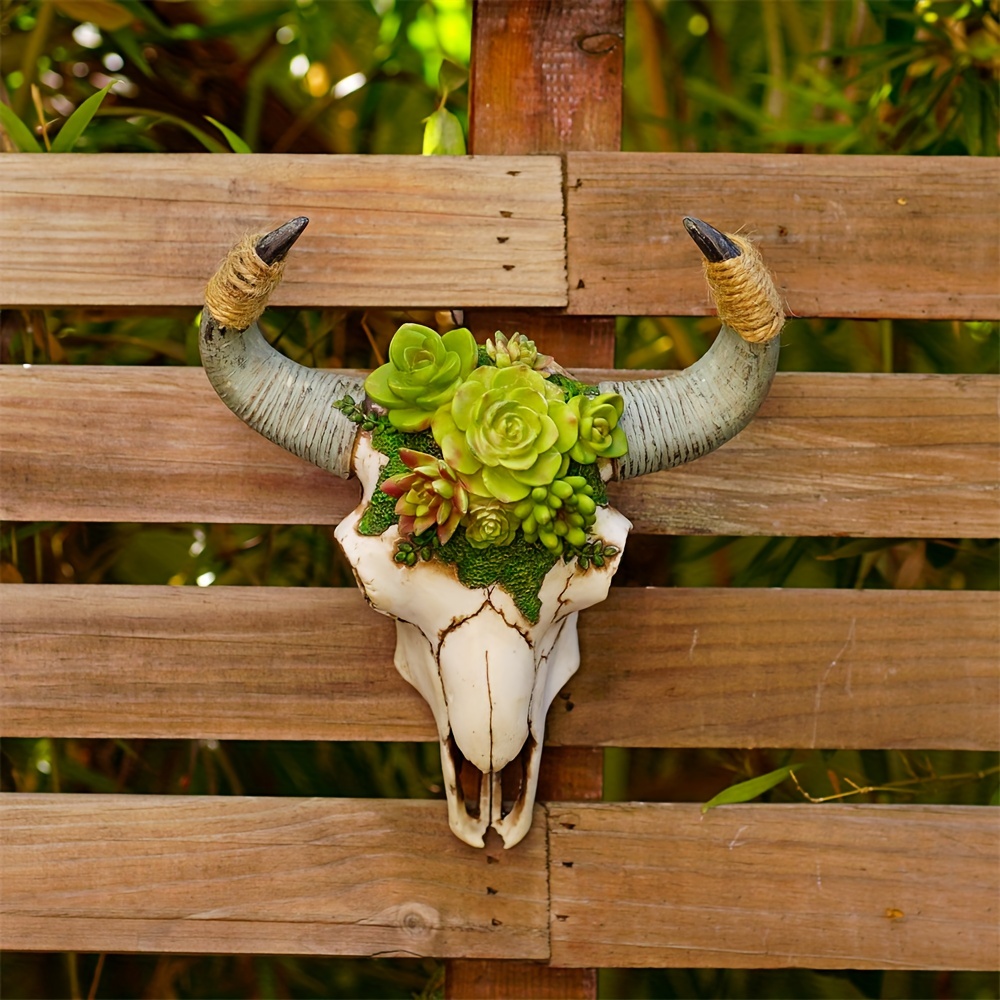 Floral cow skull  Deer skull decor, Skull decor, Cow skull decor