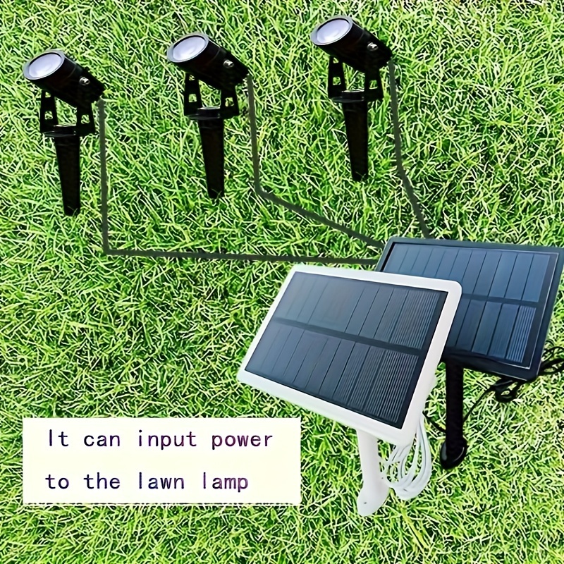 1 Unidad 3W 0.5A Panel De Carga Solar Portátil El Cargador - Temu
