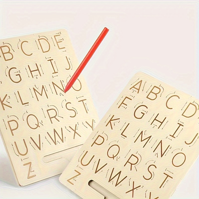 Wooden Letter Tracing Board