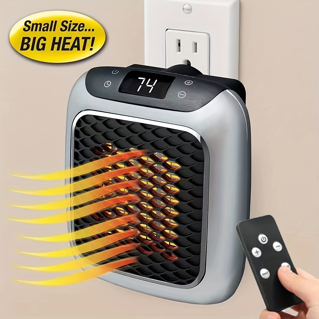 Portable Ventilateur Chauffage Bureau Multi-fonctionnel Mini