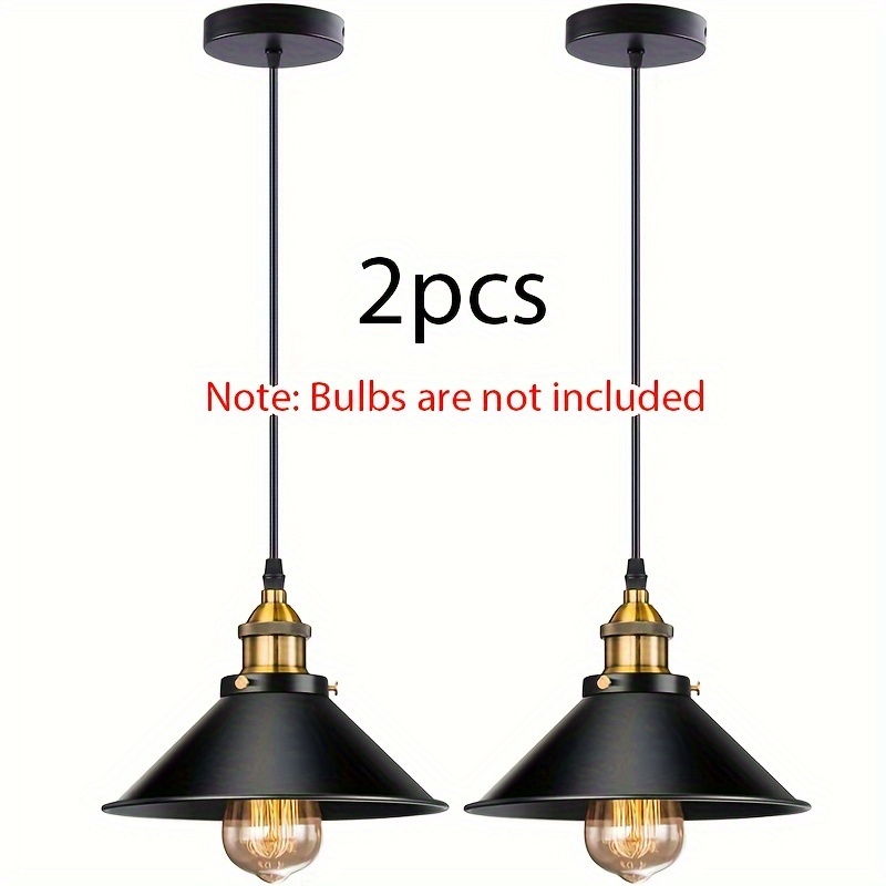 Industrial Pendant Light E27 Base Vintage Retro Fixture