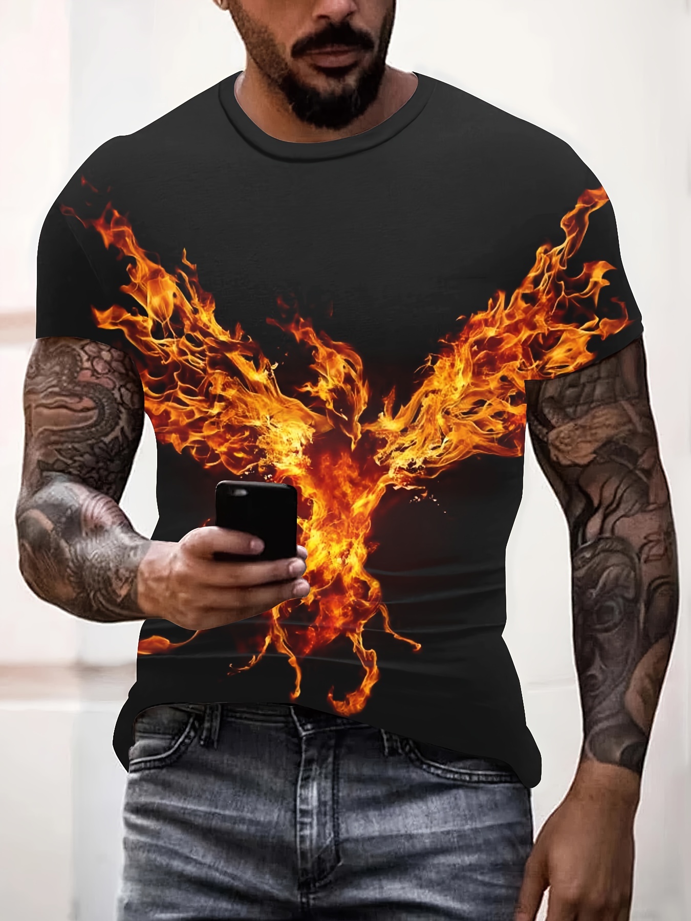 Camisa best sale de fuego