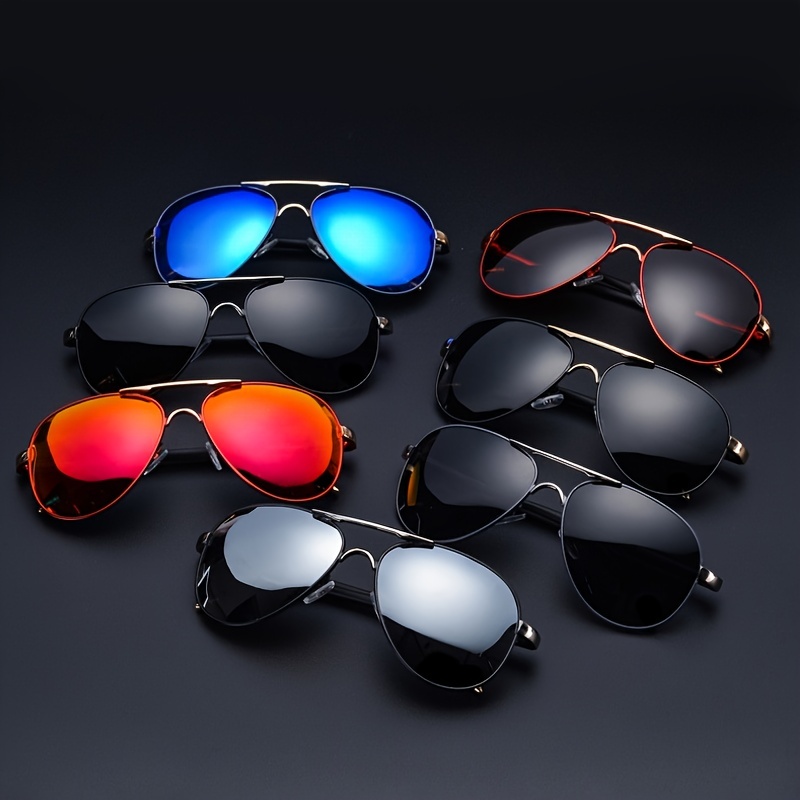 1pair Mens Polarized Sunglasses Large Frame Drivers Riding Glasses Fishing  Sunglasses - Jewelry & Accessories - Temu