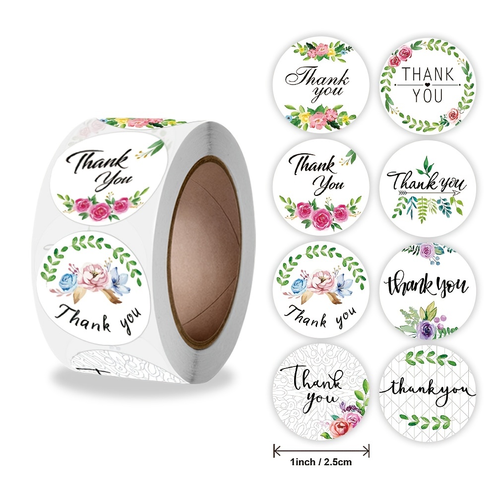 Round Envelope Seal Stickers