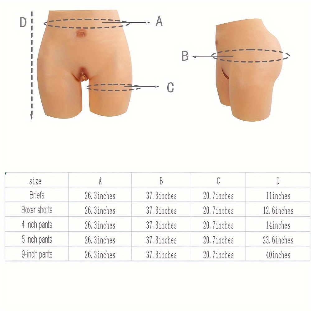 Silicone Fake Vagina Panties: Realistic Cross dressing - Temu Germany