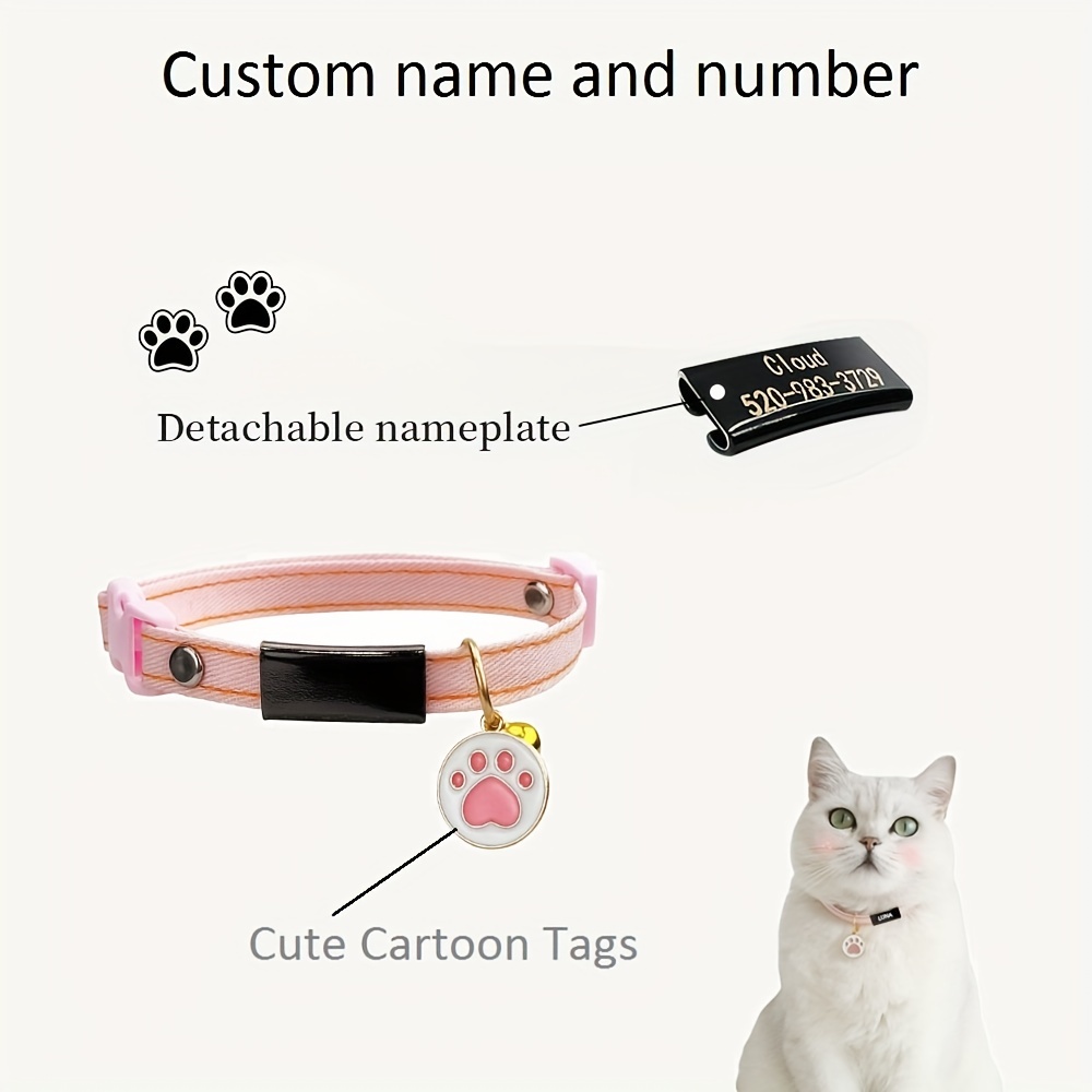 Custom, Dog Collar, Girl, Boy, Personalized, Engraved, Cute